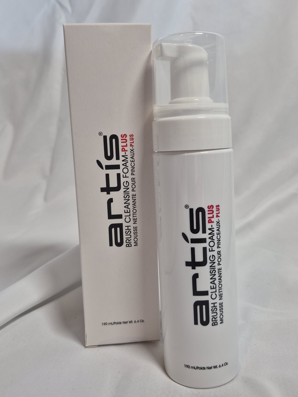 NIB Artis Brush Cleansing Foam-Plus Makeup 6.4oz